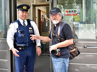 日本橋交番お巡りさん